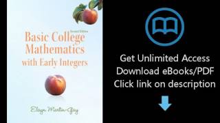 Basic College Mathematics with Early Integers (2nd Edition) (Martin-Gay Developmental Math Series)