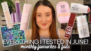 JUNE MAKEUP FAVOURITES! Recap *Everything* I Tested Last Month, Monthly Faves & Fails Speed Reviews!