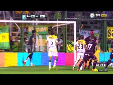 LANUS , GOLES VS DEFENSA Y J