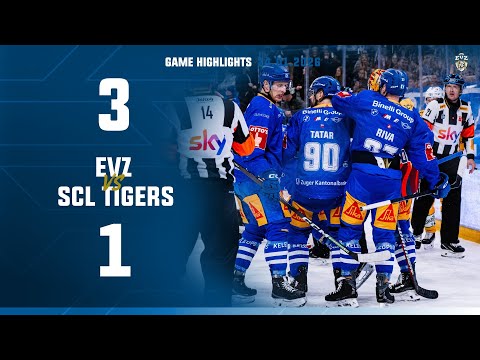 Game Highlights: EVZ vs SCL Tigers 3:1