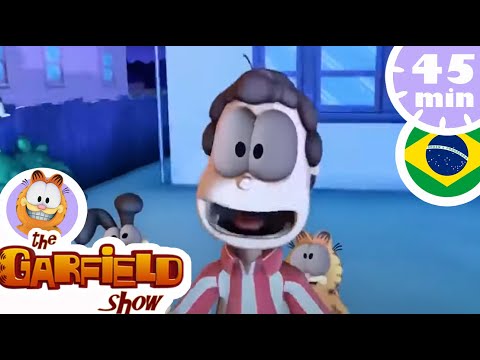 👻Garfield na casa assombrada😱  - Compilação HD