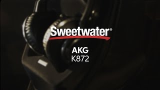 Video thumbnail for AKG K872 Reference Headphones Overview by Sweetwater