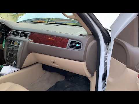 2007-2014 GMC Yukon Paint Code Location