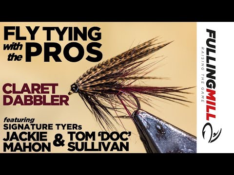 Fly Tying Tutorial: A Traditional Claret Dabbler for Irish Loughs with Jackie Mahon and Tom Sullivan