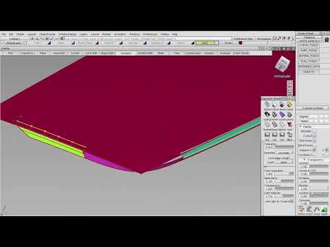 Autodesk Alias A4 17a Chamfer Blend CLASS-A MODELING TUTORIALS