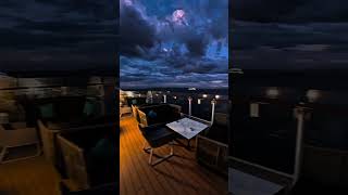 The best moment on a cruise ship