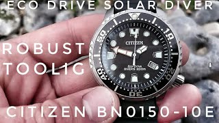 Citizen BN0150-10E Solar Taucheruhr - Diver mit Toolwatch - Charme