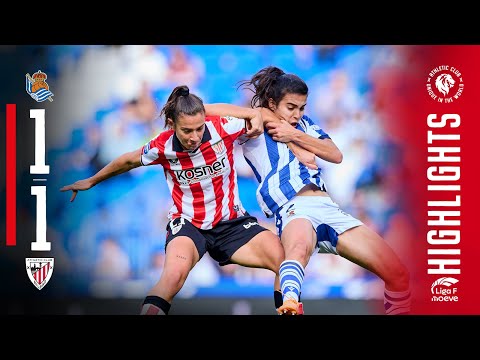 Imagen de portada del video HIGHLIGHTS I Real Sociedad 1-1 Athletic Club | Liga F 2025-26 MD11