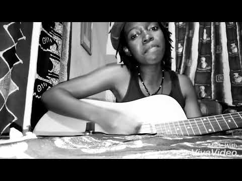Daughter of Sista D and Maiko Zulu sings B Flow's No More Kawilo with her guitar