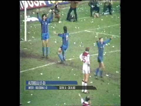 Stagione 1980/1981 - Inter vs. Bologna (1:0)