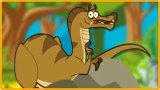 Baryonyx  Learn Dinosaur Facts  Dinosaur Cartoons 