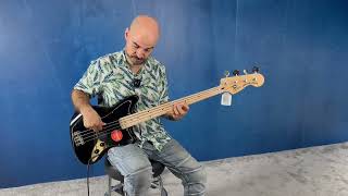 Video thumbnail for Bajo Squier Affinity Jaguar Bass H Mn-Bk - Demo by Multison Online Tienda de instrumentos musicales