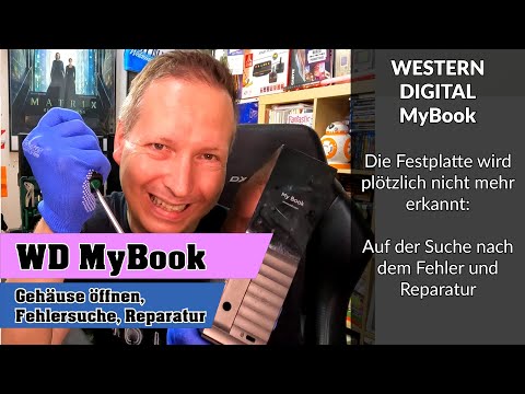 Western Digital WD MyBook Hard Drive | Opening the Case, Troubleshooting, Data Recovery, Repair