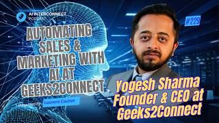 How to Automate Sales and Marketing with AI | Yogesh Sharma