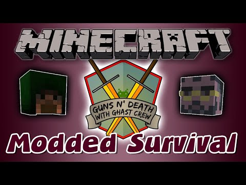 Minecraft Modded Survival - Guns N' Death