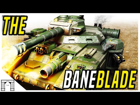 Imperial Armour! Baneblade Super Heavy Tank - Fortress Of Steel And Arrogance. Warhammer 40k Lore