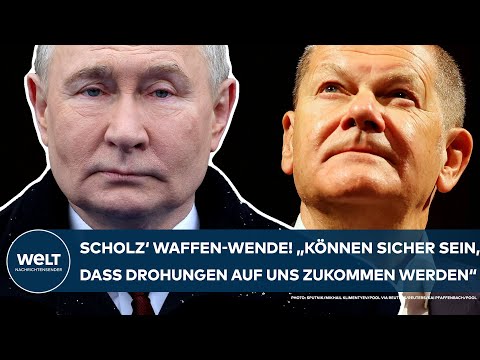 PUTINS KRIEG: Scholz-Wende! "Können sicher sein, dass da einige Drohungen auf uns zukommen werden!"