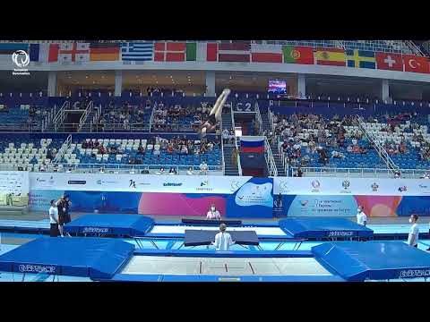 Mariia MIKHAILOVA (RUS) - 2021 junior European silver medallist, Trampoline