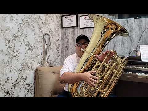 Hino 308 CCB - Soa a trombeta | Tuba e Teclado