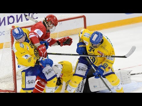 Junior Club World Cup 2018. Highlights. Ocelari Trinec – Davos (3:2ОТ)