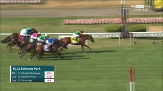 HUGE SHOCK in the $1m Belmont Derby! Classic Causeway wins on first turf start!