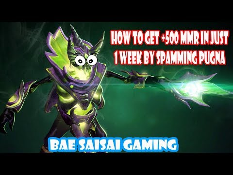 Dota 2 best guide Pugna spamming!!!
