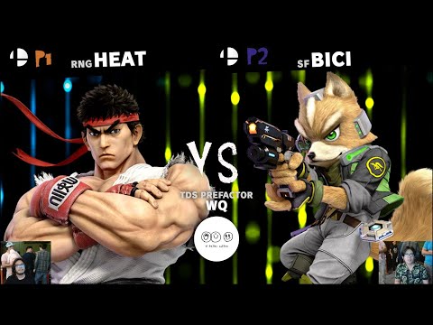 [WQ] SF| BICI (FOX) VS RNG|HEAT (RYU) TDS PREFACTOR TIJUANA SSBU TOURNAMENT
