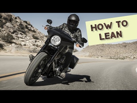 How to use Counter Steering to Lean and Turn Your Motorcyclee