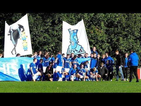 Begin Voetbalwedstrijd VVS Oostwold tegen SC Scheemda 2022.