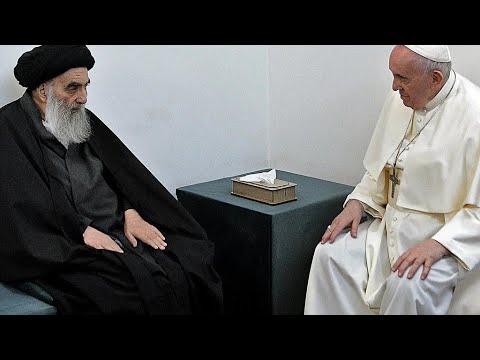 النجف تستعد لـ"لقاء تاريخي" بين البابا فرنسيس والمرجع الشيعي الأعلى علي السيستاني