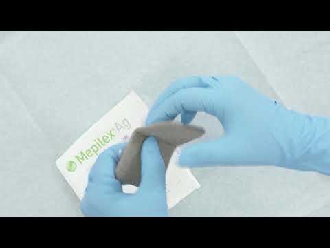 Molnlycke | Mepilex AG 6 x 8,5 instructievideo