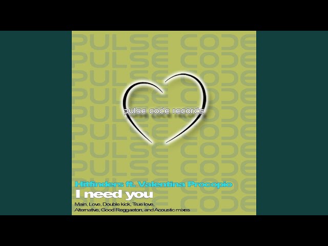 Hitfinders - I Need You (Feat. Valentina Procopio) (Dj Vix Love Mix)