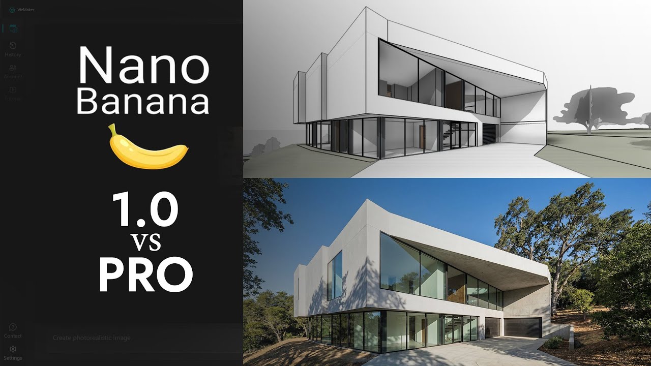 Nanobanana 1.0 vs PRO - The Game Changer for Designers [VizMaker]