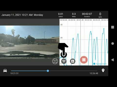 Dashboard Cam Android App Demo