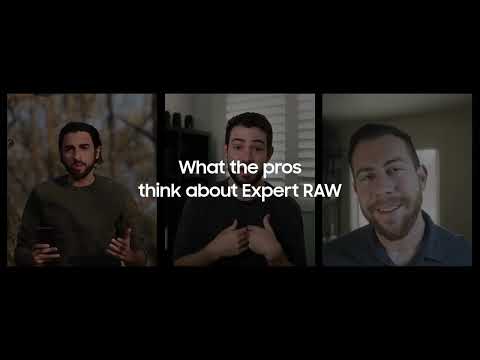 Galaxy S22 Series 5G: What the pros think about Expert RAW | Samsung