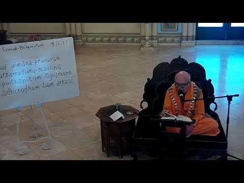 ISKCON SanDiego: SB Class by H G Drutakarma Das on 5/11/2019