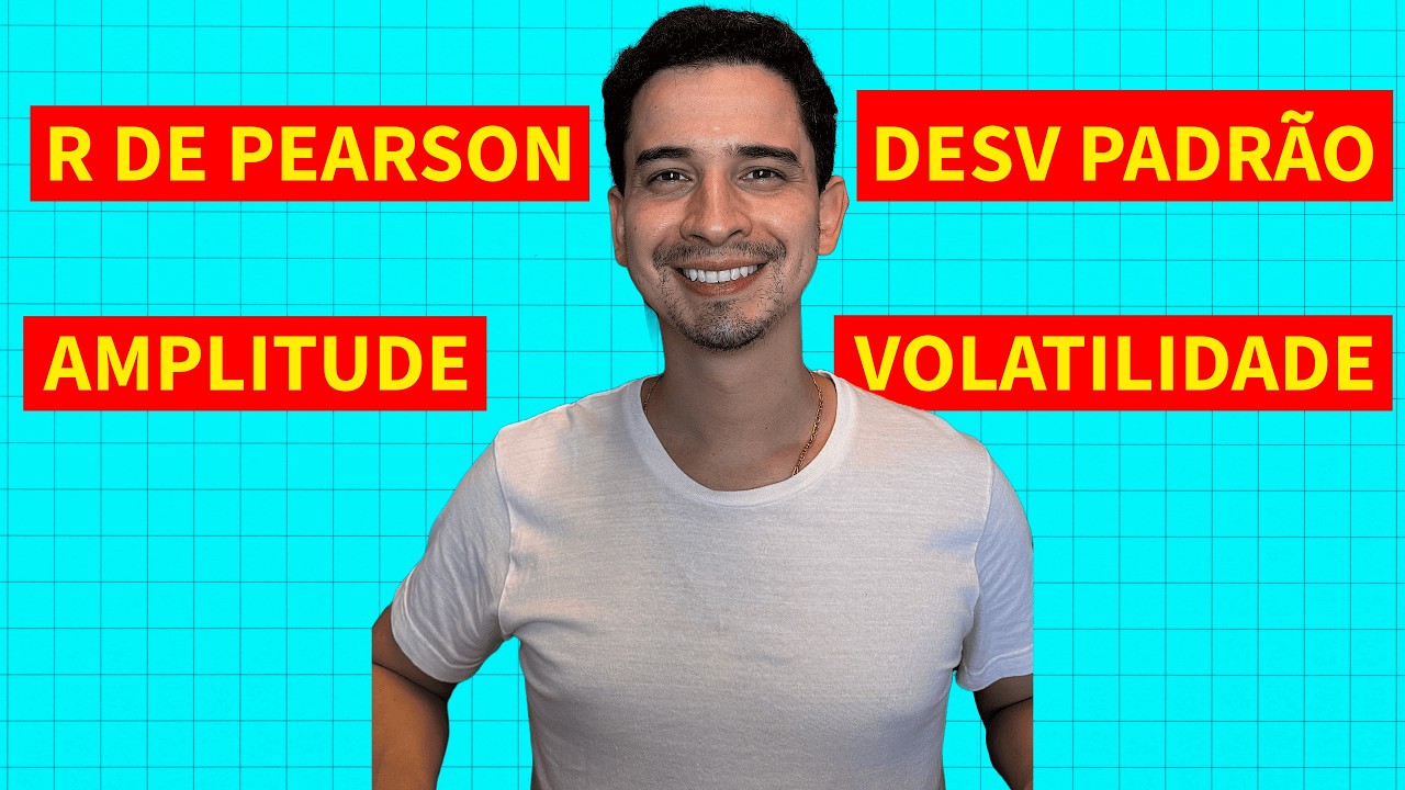 Essa fórmula matemática te ajuda e definir ALVOS usando a amplitude estatística do mercado. RPearson