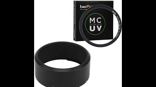 Haoge LAR-GR Lens Filter Adapter Ring and 49mm Ultra Slim MC UV for #RICOHGRIII