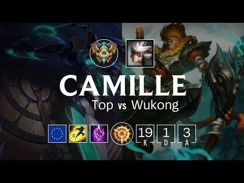 Camille Top vs Wukong - EUW Challenger Patch 8.8