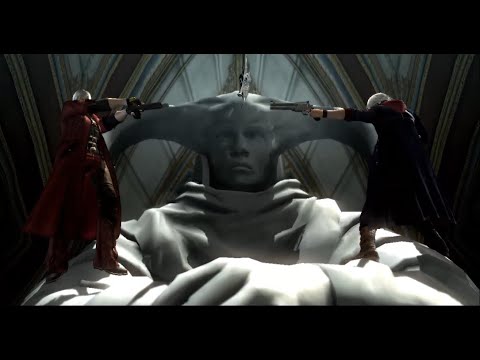 WHEN NERO FIRST TIME MEET DANTE ? FULL SCENE IN DEVIL MAY CRY FULL HD