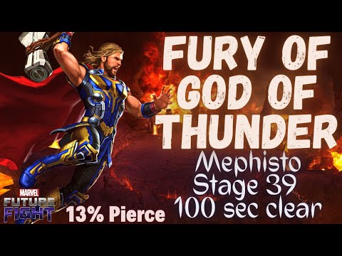 Mephisto Stage 39 100 sec. clear - Marvel Future Fight