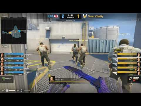 NRG vs Vitality, Map 1 Nuke   cs summit 4  Group Stage  NRG Esports vs Team Vitality G1