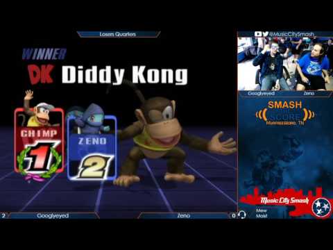 STS17 - Googlyeyed (Diddy) vs Zeno (Squirtle) - Project M Losers Quarters