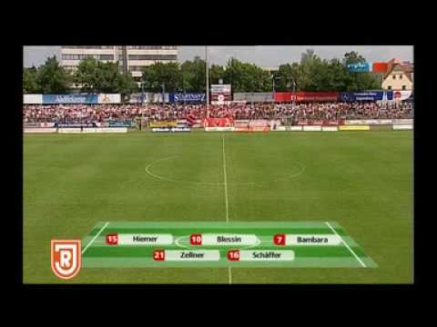 1.Spieltag 3.Liga Saison 08/09 Regensburg - FC Carl Zeiss Jena Teil 1