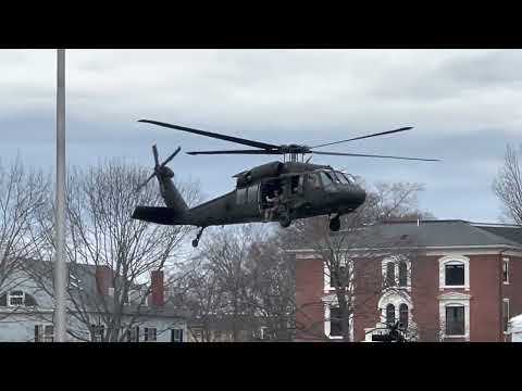 Fast Rope at 385th First Muster in Salem MA
