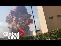 Massive explosion shakes Lebanon's capital, Beirut Massive explosion shakes Lebanon's capital, Beirut