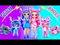 Stitch & Angel Sisters Growing Up! LOL OMG DIYs DEFAULT Thumbnail