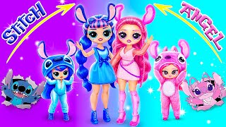 Stitch & Angel Sisters Growing Up! LOL OMG DIYs MQDEFAULT Thumbnail