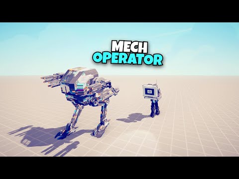 MECH OPERATOR VS EVERY UNITS - Totally Accurate Battle Simulator TABS