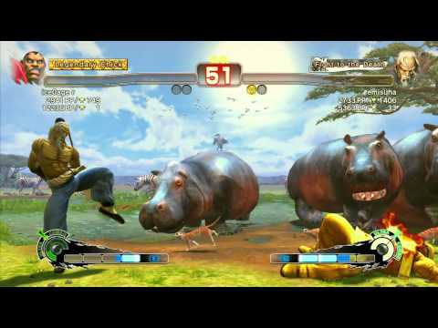 SSF4 AE: ice0age r (Boxer) vs emisuha (Gen) - Ranked Match (720p HD)